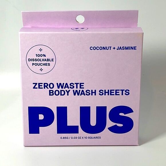 NIB PLUS Waves Body Wash Trial Size - 0.3oz/10ct Zero Waste Body Wash Sheets - Picture 4 of 5